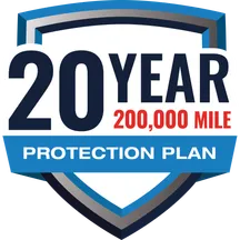 Nucar 20 Year / 200,000 Mile Protection Plan badge